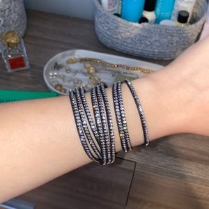Touchstone Crystal by Swarovski Wrap Bracelet